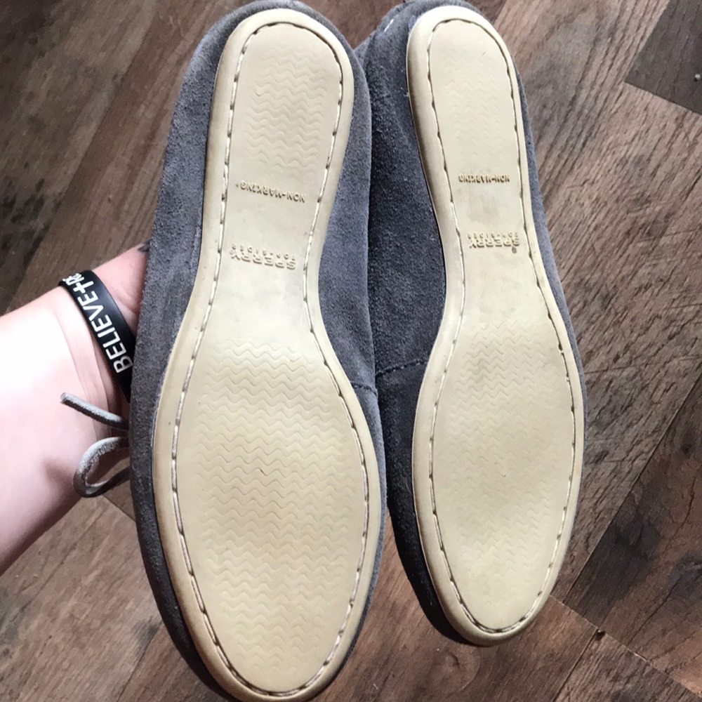 Sperrys! GUC 😊 ! Navy blue grayish - Picture 4 of 8